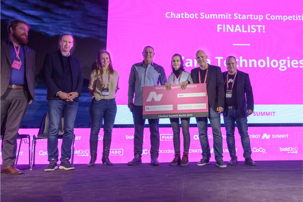 Zana is WINNER at Chatbot & Voice Summit Startup Competition